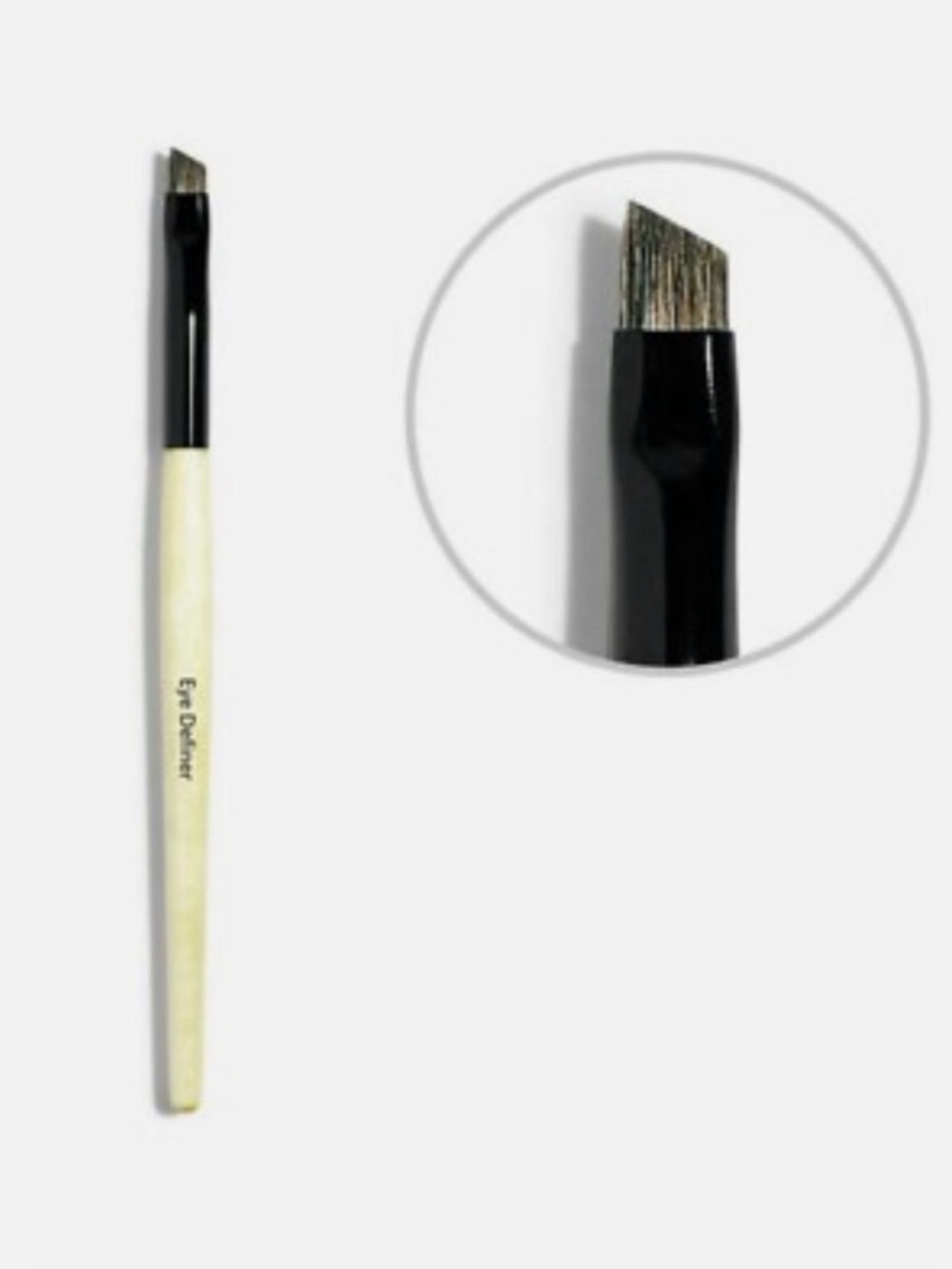 Bobbi Brown Angled Eye Definer Brush - Black & Cream